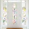 Big Dot of Happiness Wildflowers Bride - Hanging Vertical Paper Boho Floral Bridal Shower and Wedding Party Wall Decoration Kit - Indoor Door Décor